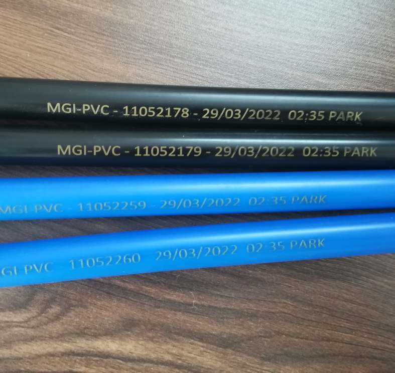 Hall Marking Laser Marking Machine sample result
