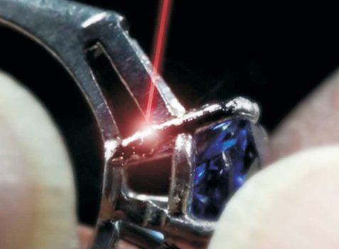 Jewellery Laser Welding Machine sample result